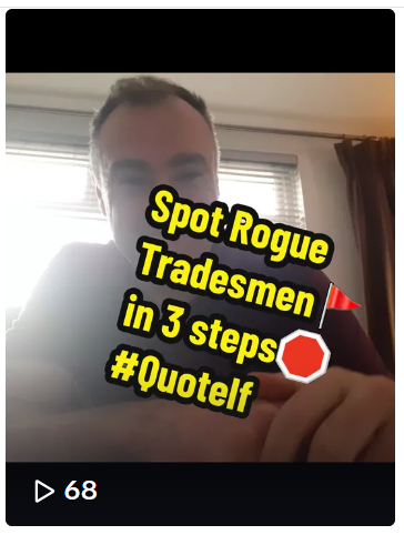 🙋Trusted Tradesmen🤝3 steps to avoid🚩Rogues . Finding tradesman online? Do they have a company or similar number? Read on, for more simple steps